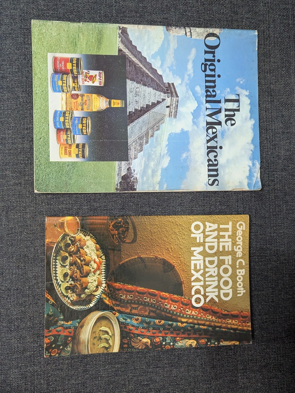 The Original Mexicans & The Food and Drink of Mexico - Vintage Cookbooks